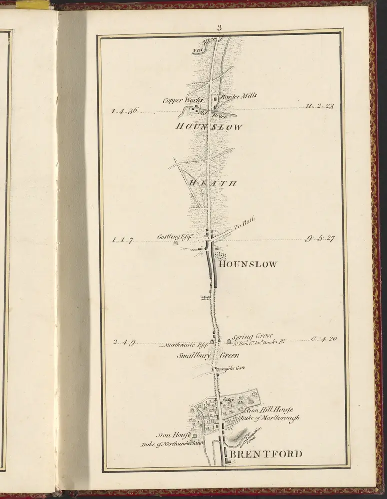 A Survey of the Road from London to Weymouth, ;