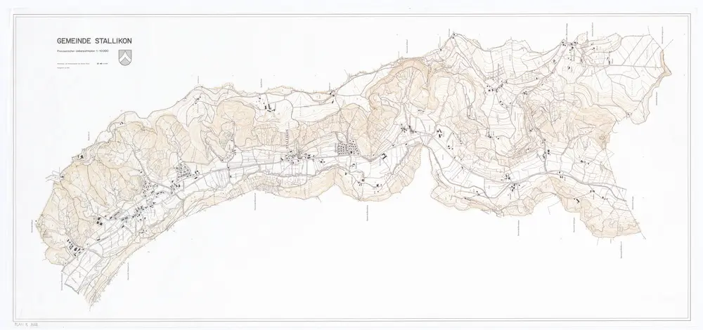 Stallikon: Gemeinde; provisorischer Übersichtsplan