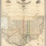 Topographical & Complete Map of San Francisco.