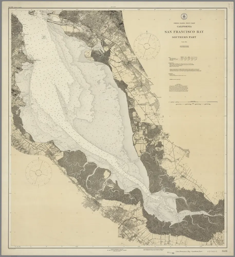 United States--West coast, California, San Francisco Bay, Southern part