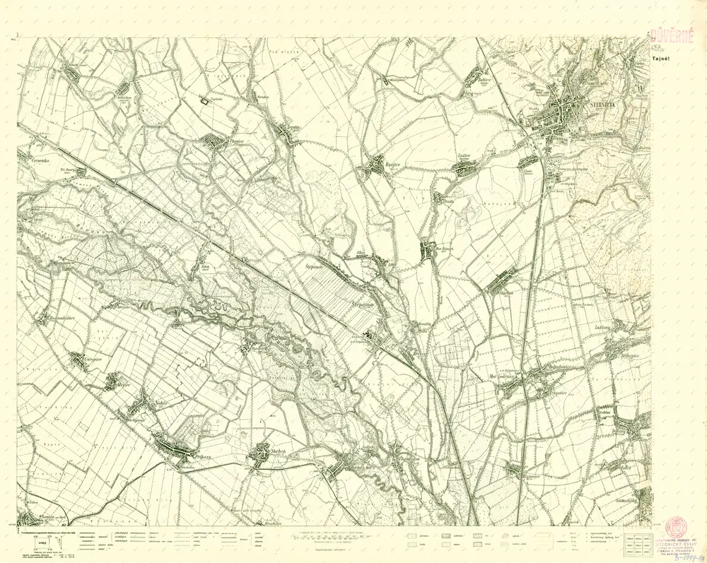 III. vojenské mapování 4158/2