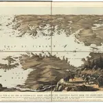 A panoramic view of the Gulf of Finland & the Baltic sea, with the fortified places from the Aland isles to St. Petersburg