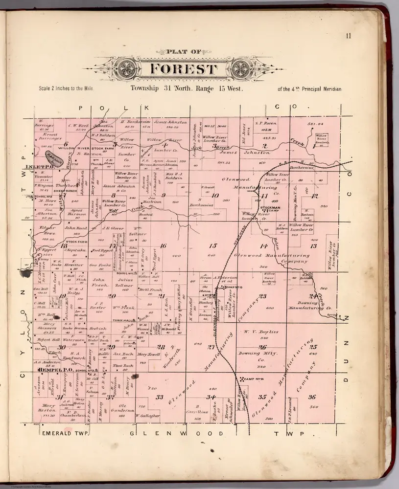 Forest, Saint Croix County, Wisconsin.