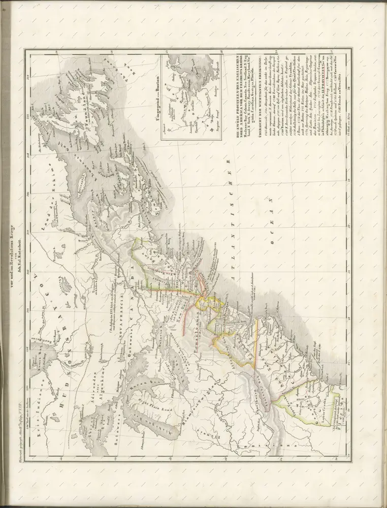 mapa z atlasu "Historisch-geographischer Atlas zu den Lehrbüchern der Weltgeschichte"