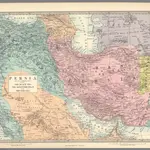 Persia with Part of the Ottoman Empire.