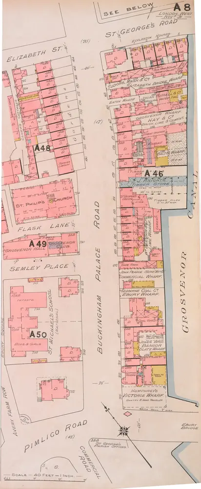 Insurance Plan of London West Vol. A: sheet 8-3