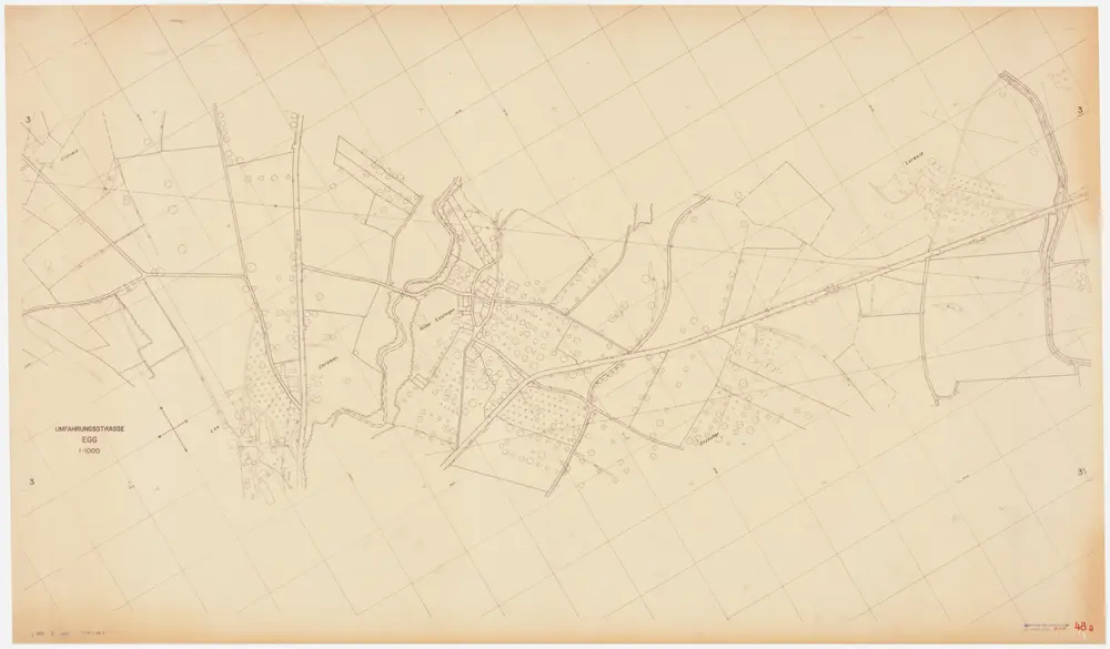 Egg: Umfahrungsstrasse: Egg: Umfahrungsstrasse von Ellenwis bis Lurweid; Situationsplan (Blatt 3)