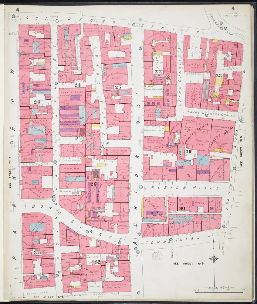 Insurance Plan of Leeds: sheet 4