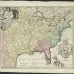 Amplissimae regionis Mississipi seu provinciae Ludovicianae, a r.p. Ludovico Hennepin francise miss. in America septentrionali anno 1687 detectae, nunc Gallorum coloniis et actionum negotiis orbe celeberrimae nova tabula