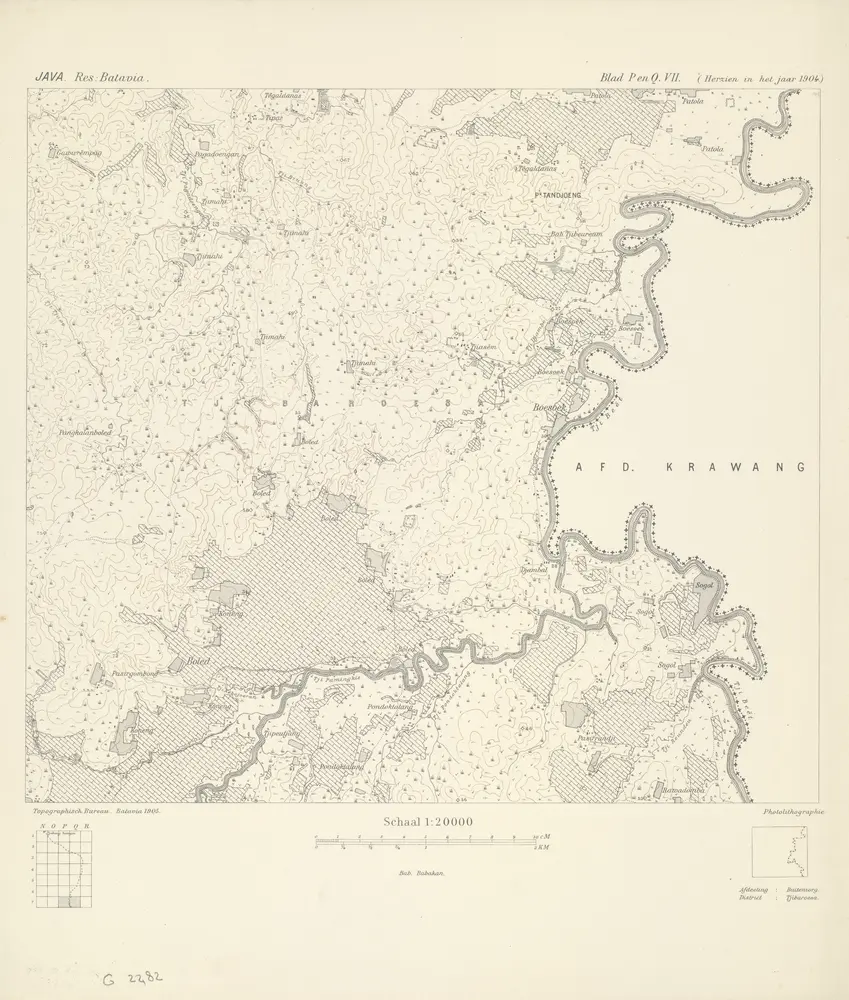 [Boled] : herzien in het jaar 1904 / Topographisch Bureau