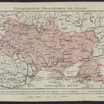 Ethnographische Übersichtskarte der Ukraina