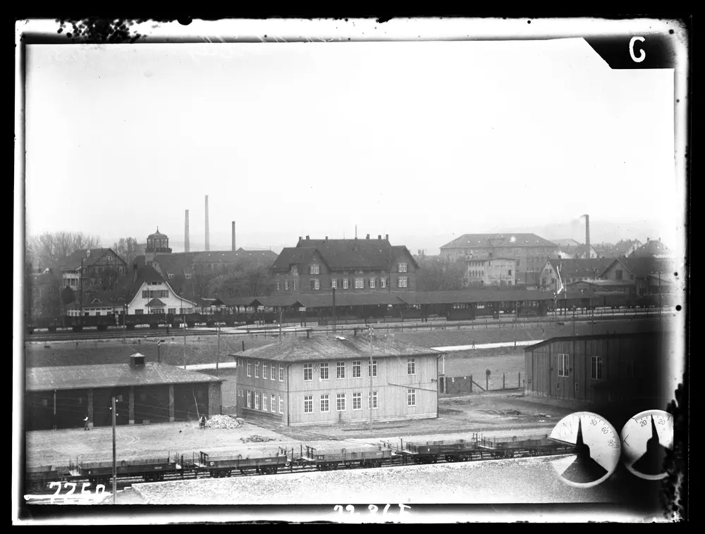 HStAS M 700--1_Nr. 868_ : Böblingen, Bahnhof (Luftaufnahmen)