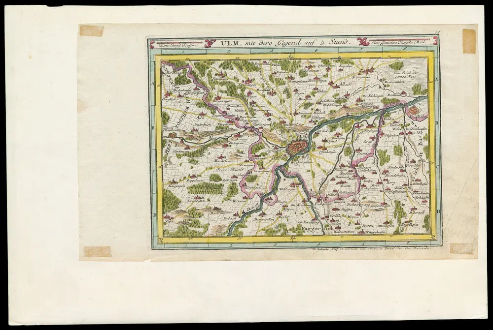 HStAS N 100_Nr. 293_ : "Ulm, mit dero Gegend auf 2 Stund"