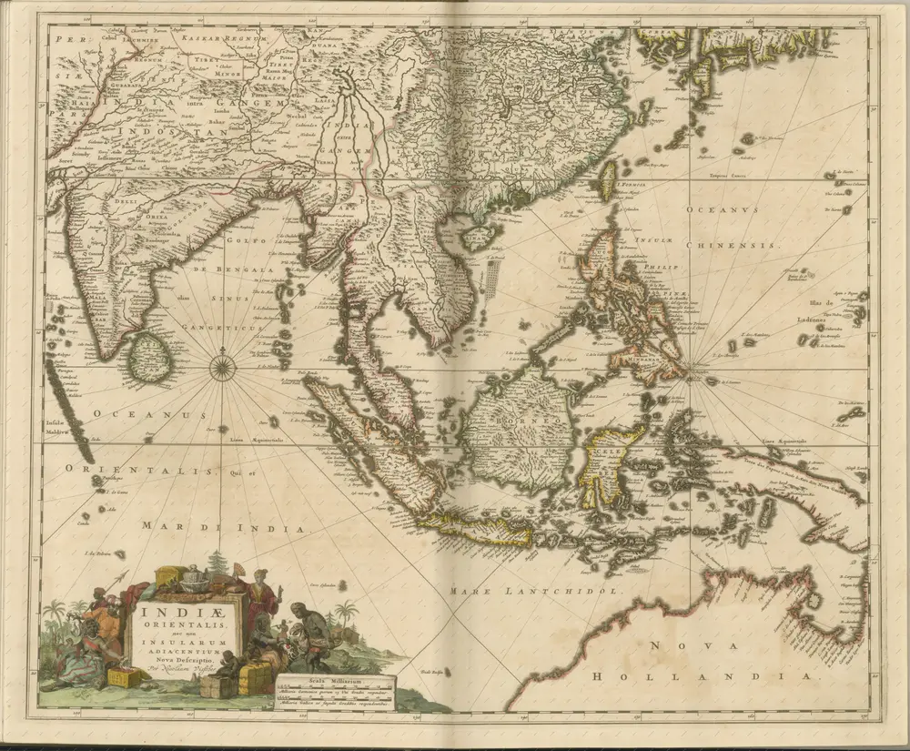 mapa z atlasu "Theatrvm orbis terrarvm, Sive Atlas novvs. Pars Secvnda."