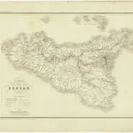 Carte de la Sicile