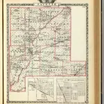 Map of Fayette County, Mt. Vernon and McLeansboro.