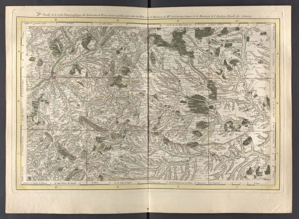 Atlas topographique des environs de Paris