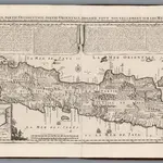 Tome V. No. 47. Pag. 128. Carte de l'Ile de Java: partie Occidentale, partie Orientale