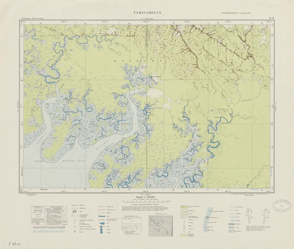 Taminaboean / Topografische Dienst