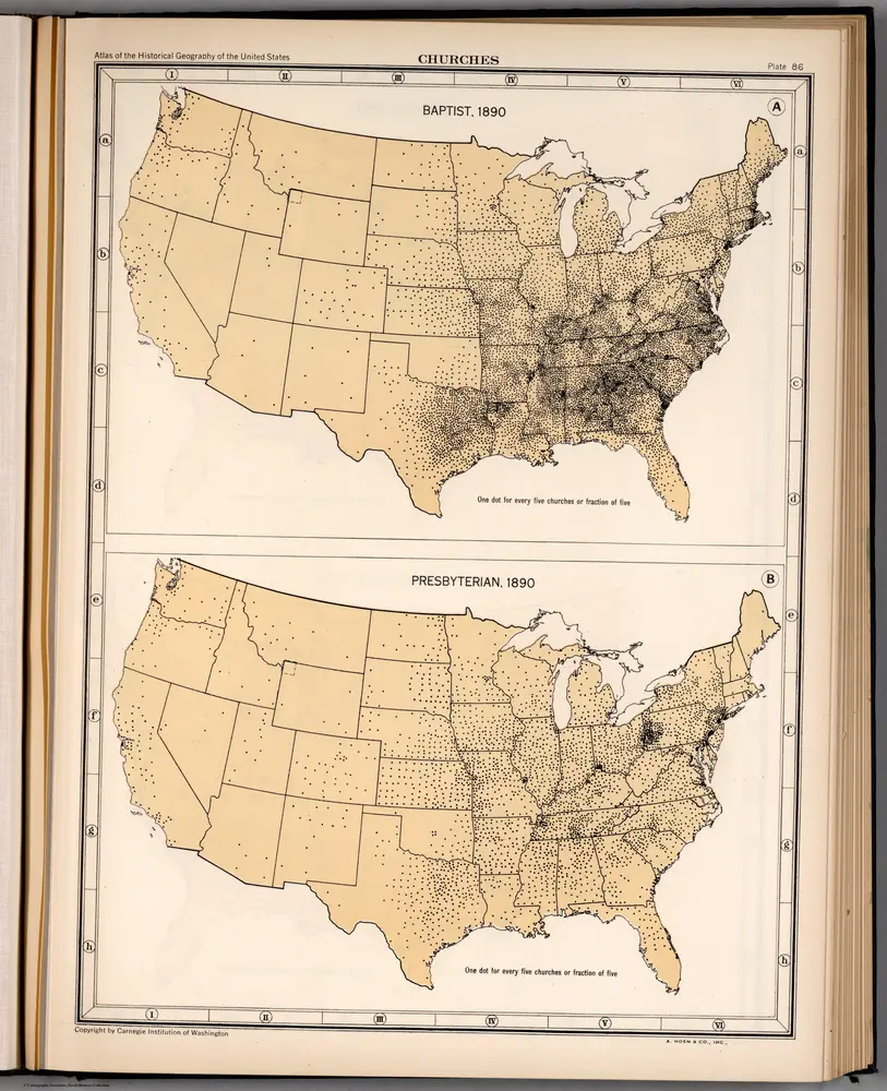 Plate 86.  Churches, 1890.