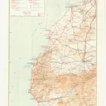 Carte touristique du Maroc