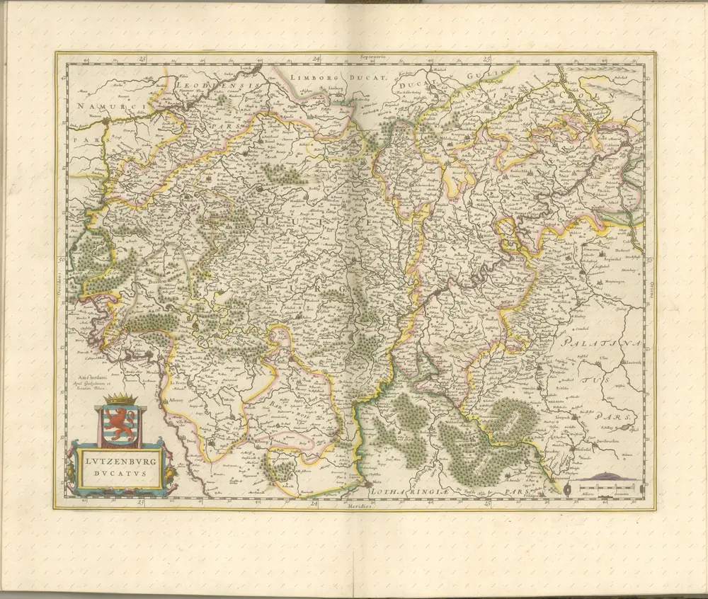 mapa z atlasu "Theatrvm orbis terrarvm, Sive Atlas novvs."