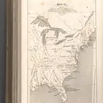 Map 11. 1841 Showing the Dates of the first Settlement of the Old Thirteen U. States and the admission into the Union of the remainder