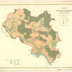 Ludwigshafen am Bodensee, Bodman-Ludwigshafen, KN mit Airach, Bühlhof, Blumhof, Laubegg und Regentsweiler. GLAK H-1 Gemarkungspläne