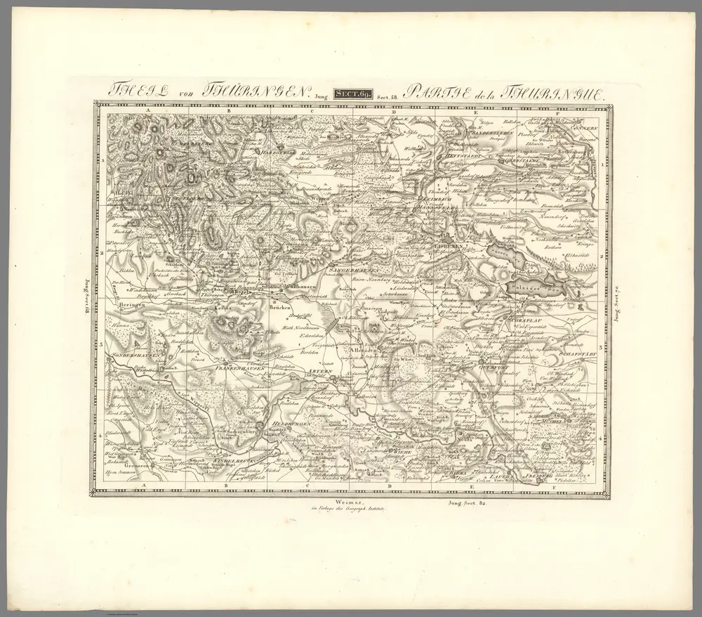 Sect. 69. Theil von Thuringen. = Partie de la Thuringue