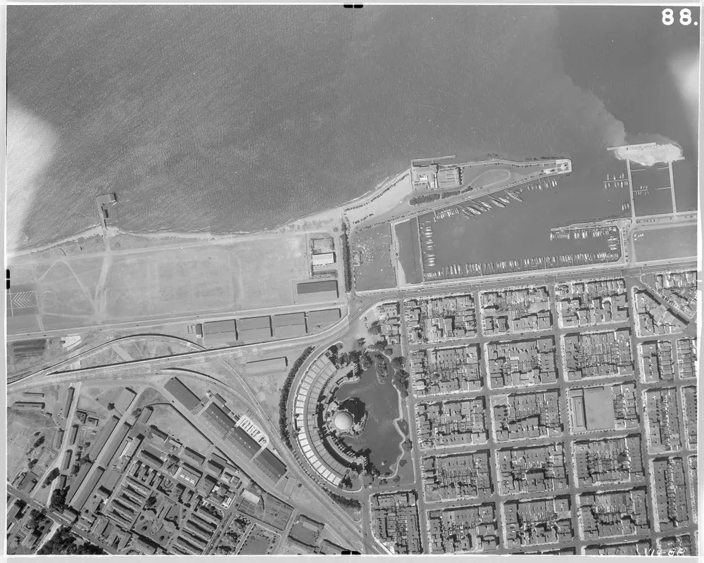 88.  San Francisco Aerial Negative.