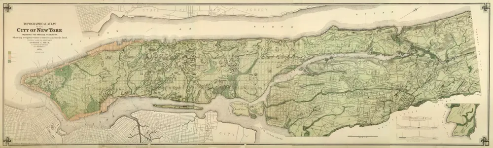 Composite:  Topographical Atlas Of The City Of New York