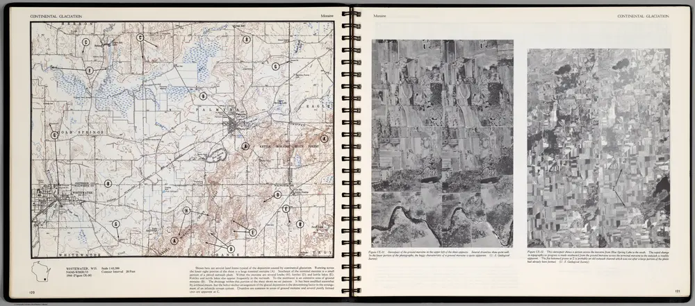 Continental Glaciation. Moraine. Whitewater, Wis.