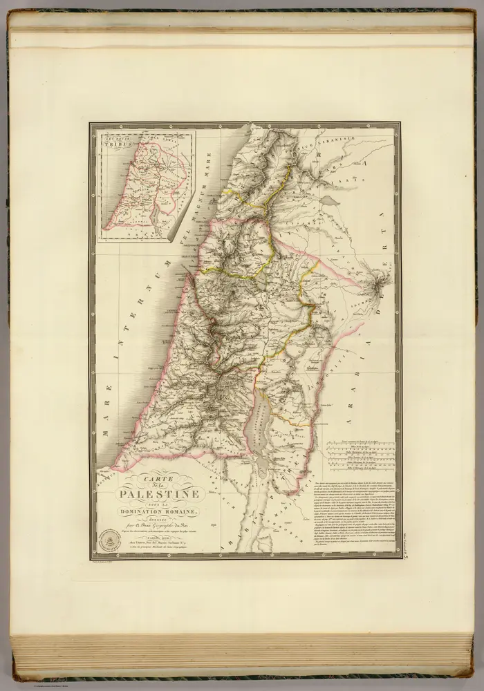 Palestine sous la domination romaine.