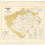 Mapa jednot České obce sokolské v září 1889