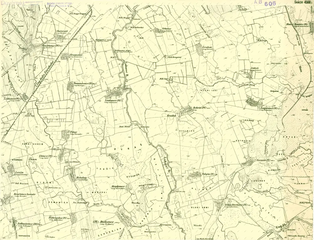 III. vojenské mapování 4568/1