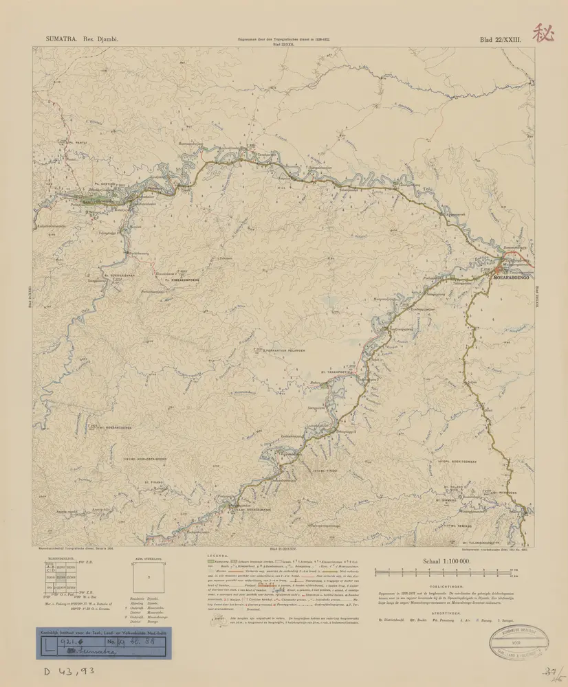 [Moearaboengo] / opgenomen door den Topografischen Dienst in 1925-1931