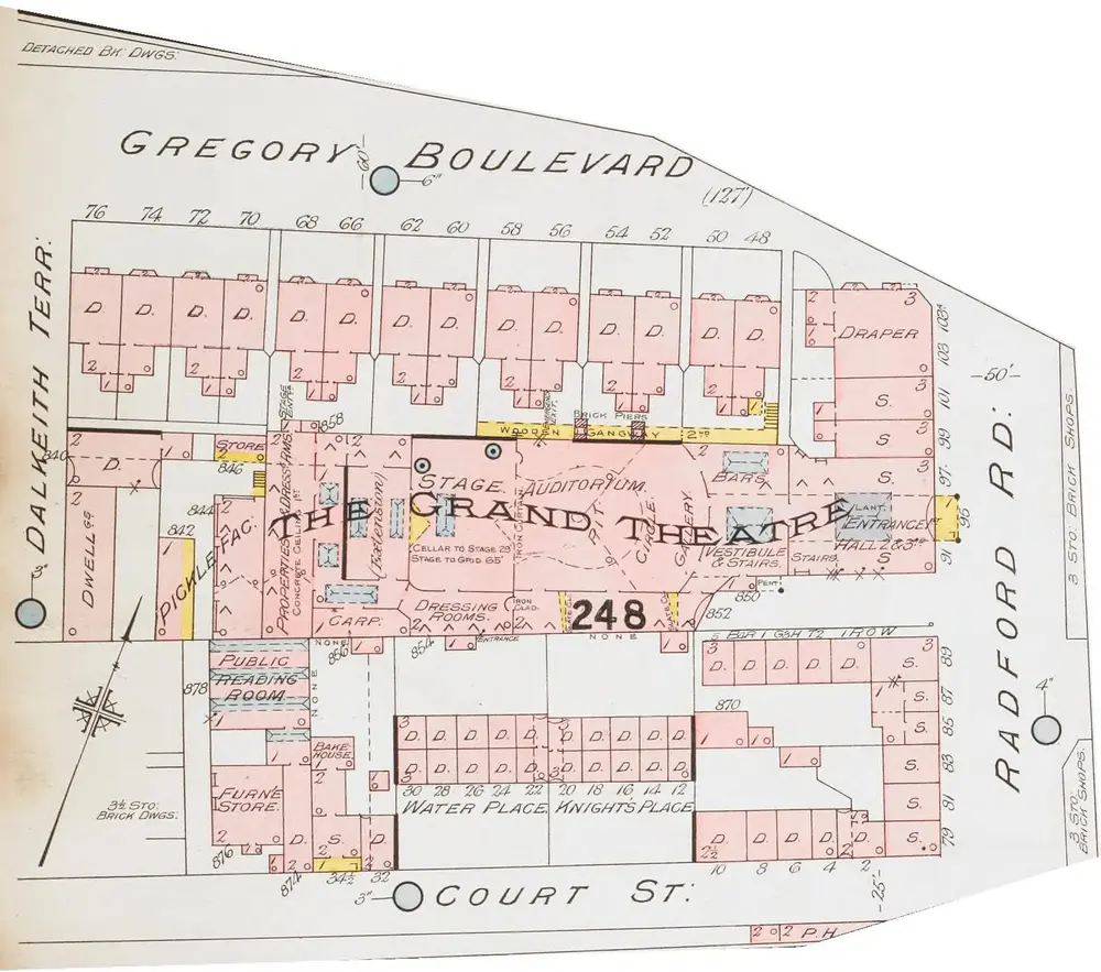 Insurance Plan of Nottingham Vol. II: sheet 34-5