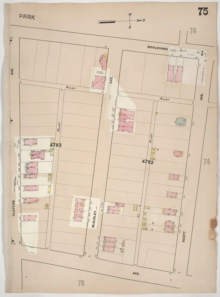 A. Whipple & Co.'s insurance map of St. Louis, Mo