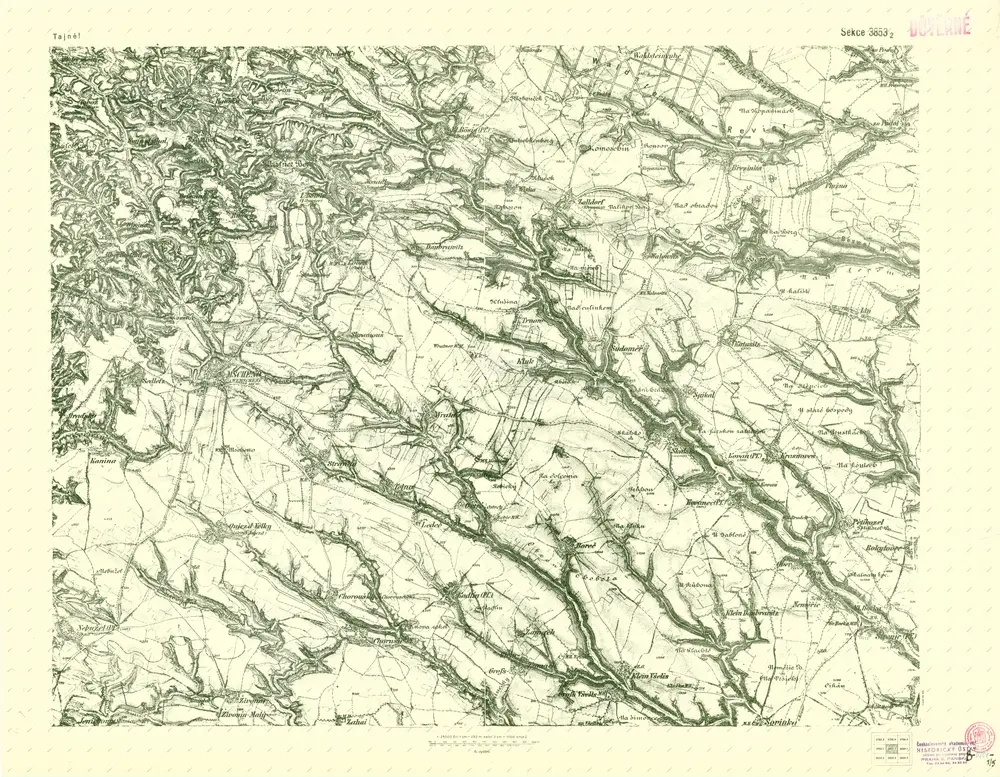 III. vojenské mapování 3853/2