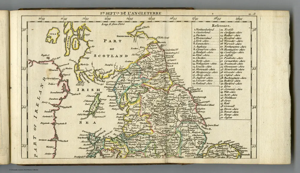 England and Wales (northern part).