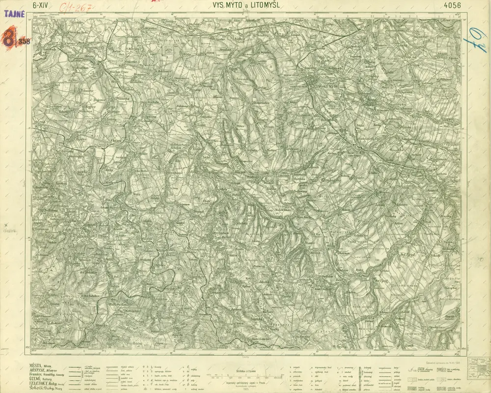 III. vojenské mapování 4056