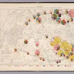 Paris 1888 : Octroi de Paris - produits par bureaux et par nature de recette