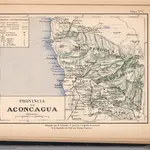 Mapa No. 12.  Provincia de Aconcague.