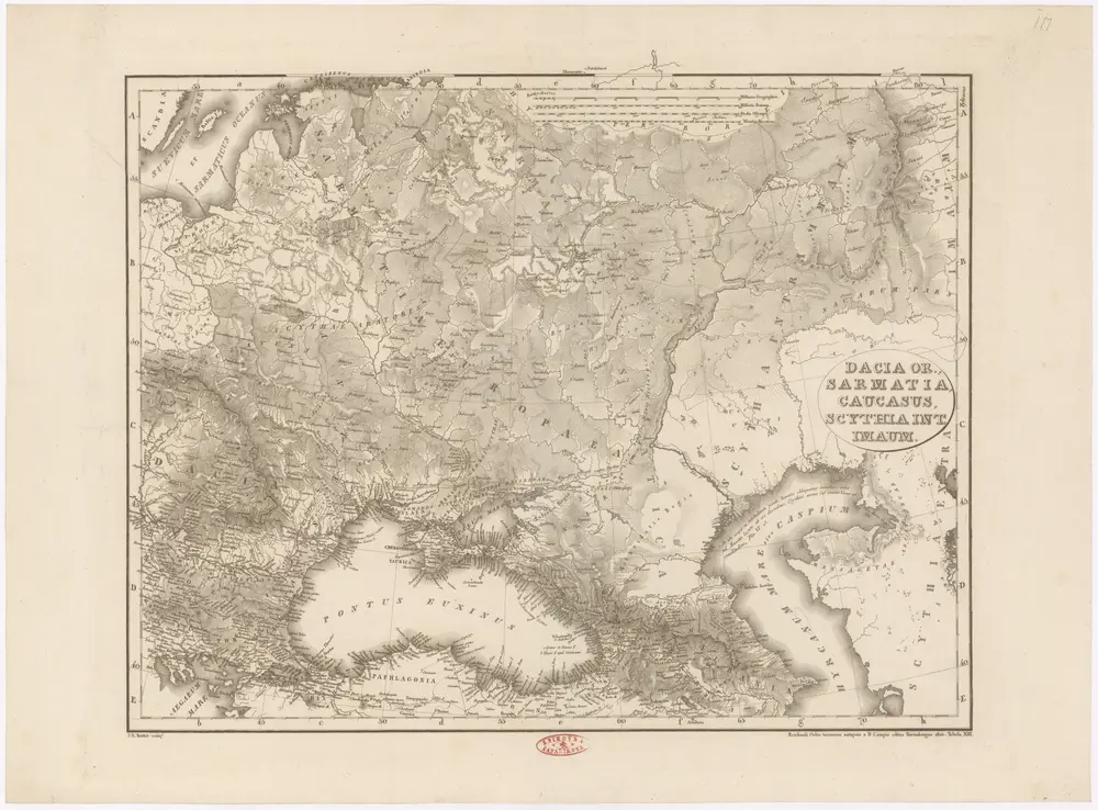 Dacia or., Sarmatia, Caucasus, Scythia int. Imaum