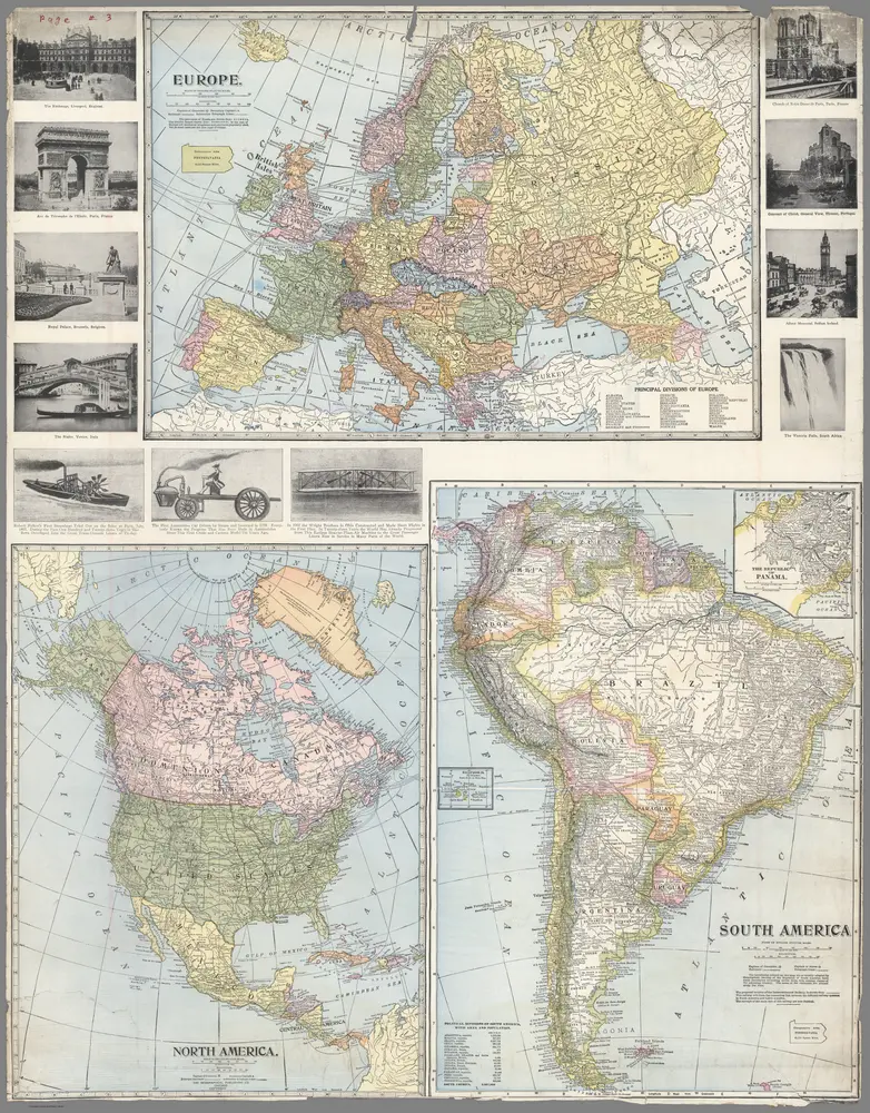 View:  Geographical Publishing Company's Presidential Wall Atlas.