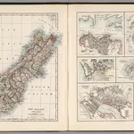 New Zealand (South Island).  Auckland.  Wellington.  Dunedin.