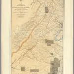 Map of the Region between Gettysburg, Pa. and Appomattox Court House, Va.