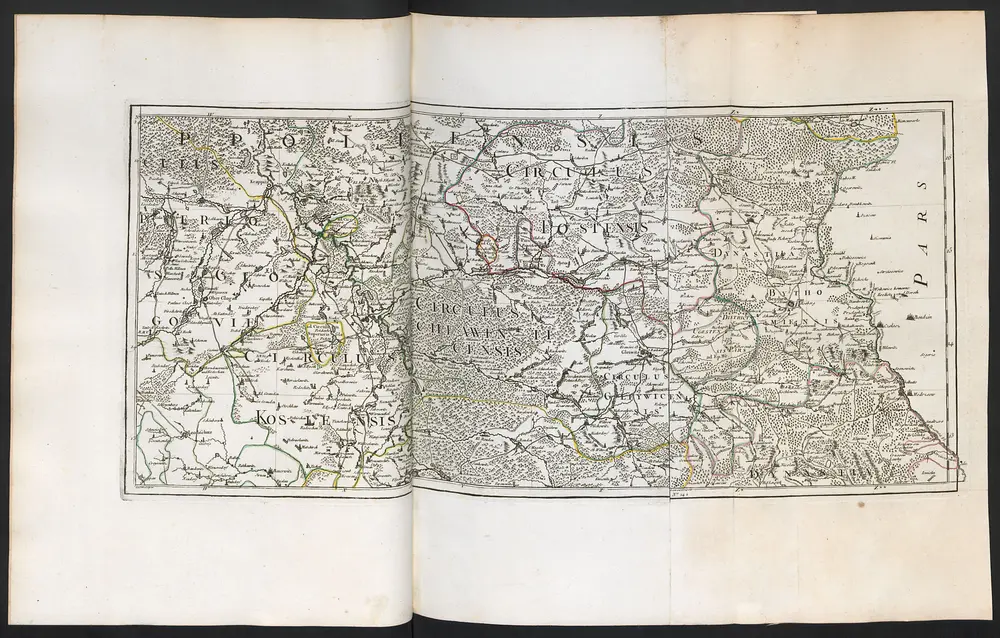 ATLAS TOPOGRAPHIQUE ET MILITAIRE Qui comprend Le Royaume de Boheme, les Marquisats de Moravie, et de Lusace, le Duche ́ de Silesie, la Haute et Basse Saxe, partie des Cercles de Westphalie et du Rhin et les Cartes ge ́ne`rales de ces etats, ou du The ́atre de la Guerre presente en Allemagne. Nouvelle e ́dition. /