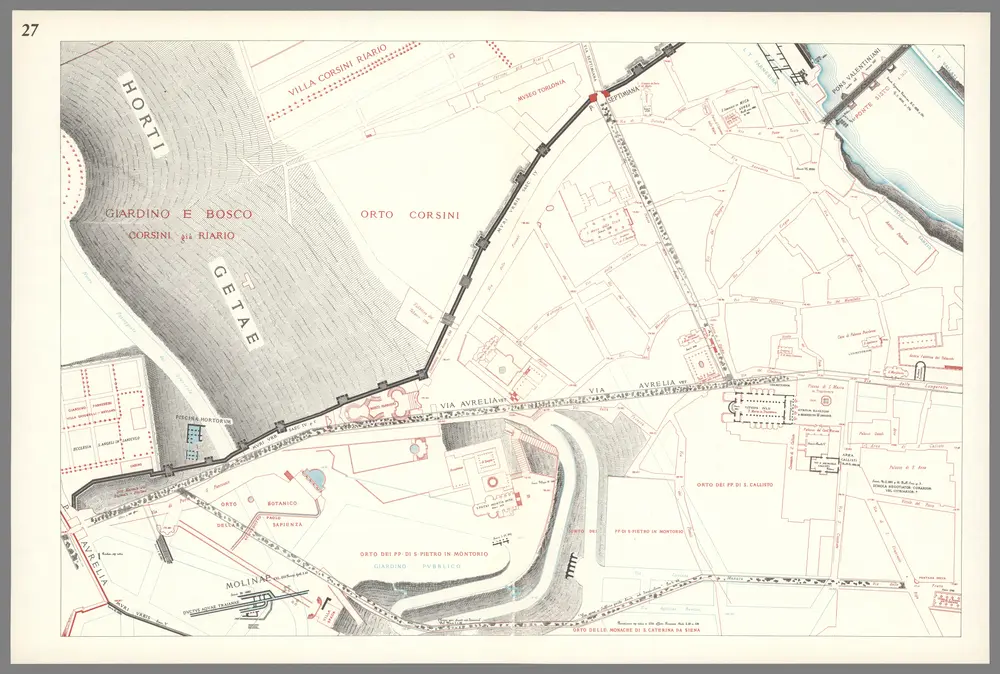 Sheet 27: Forma Urbis Romae.