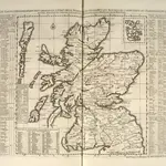 Nouvelle Carte d'Ecosse, où l'on fait observer l'Etat de la Noblesse : les Villes, et les Bourgs qui deputent au Parlement, et Diverses autres remarques propres à Conduire à l'Inteligence de l'Histoir